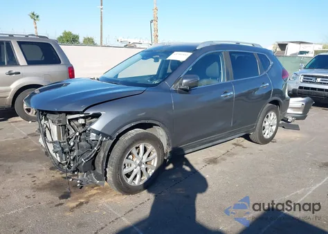 2019 Nissan Rogue Sv from USA, damaged, VIN JN8AT2MT7KW250545